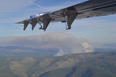 204 Cow Fire OR from NOAA-CHEM Twin Otter